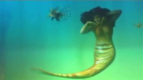 Real Mermaid Caught On Camera Real Mermaids