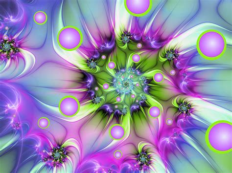 Colorful Fractal Art Digital Art By Gabiw Art Fine Art America