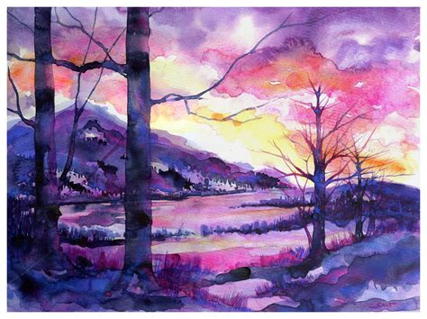 Dawn Watercolors Rpainting