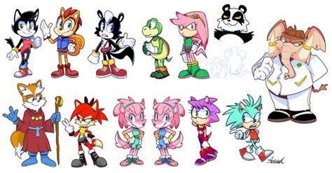 Sonic Redesigns By Vaporotem On Deviantart Sonic Fan Characters