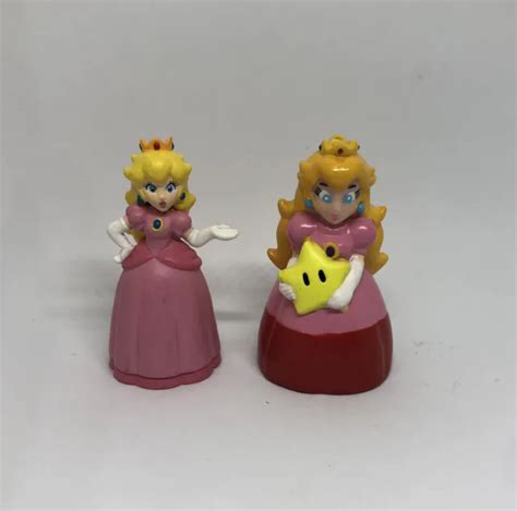 Nintendo Super Mario Party Princess Peach Toadstool Figure Set Japan Rare 59 99 Picclick
