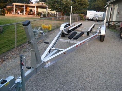 New Double Axle Aluminum Boat Trailer Ft Boat B For