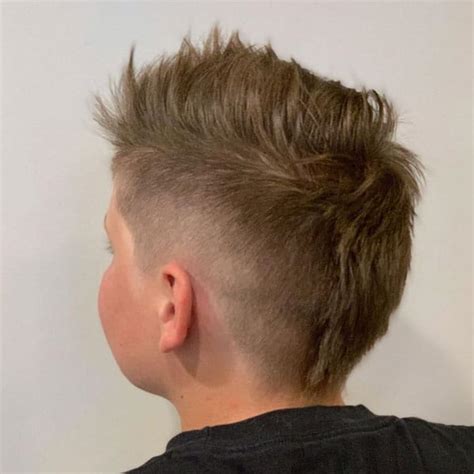 Boy Faux Hawk Hairstyle