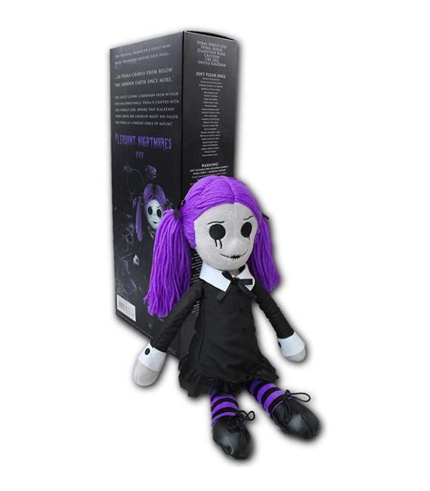 Collectable Soft Plush Doll Viola The Goth Rag Doll