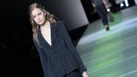 Giorgio Armani En La Milan Fashion Week