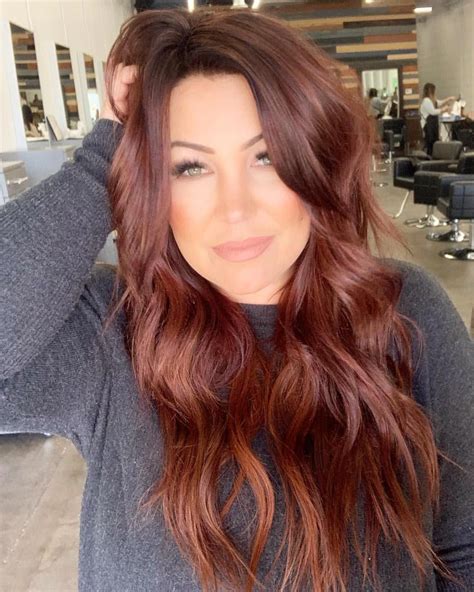 Auburn Red Hair Color Waypointhairstyles