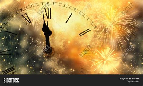 New Years Midnight Image And Photo Free Trial Bigstock