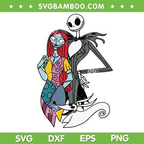 Jack Skellington And Sally Svg Png