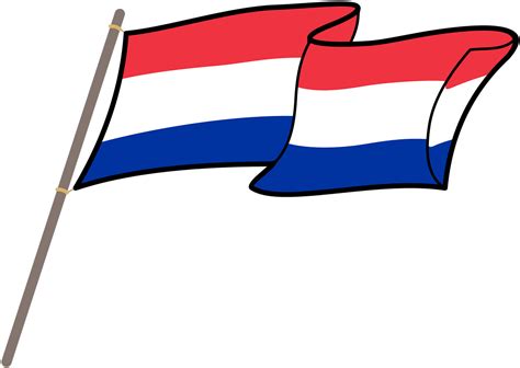 Download Netherlands, Netherlands, Flag, Graphics - French Flag On Stick Clipart - Png Download ...