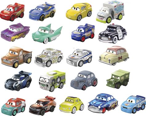 Buy Disneypixar Cars Mini Racers Vehicles 21 Pack Amazon Exclusive