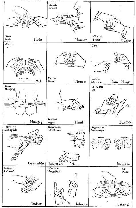 Image Result For Silent Night Sign Language Printable Indian Sign