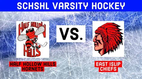 Schshl Varsity Hockey Half Hollow Hills Vs East Islip Youtube