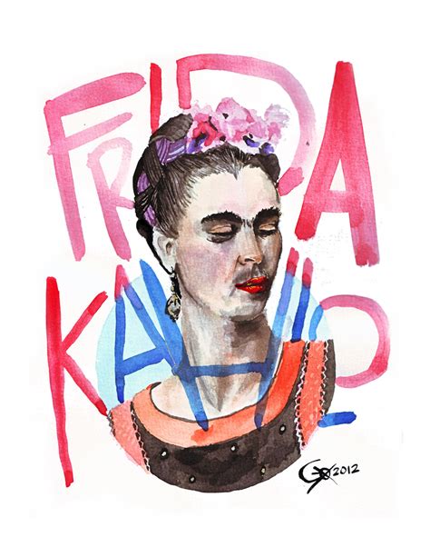 Frida Kahlo By Gxo On Deviantart