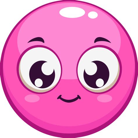 Pink Smiley Face Symbols And Emoticons