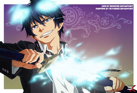 Download Anime Blue Exorcist Hd Wallpaper By Skycreed