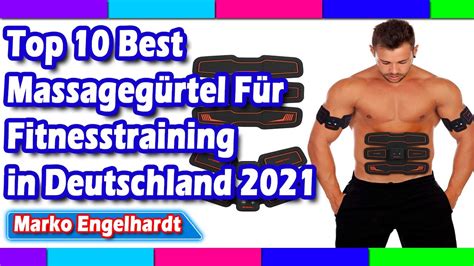 Top 10 Best Massagegürtel Für Fitnesstraining In Deutschland 2021 Youtube