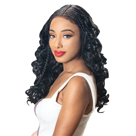 Diva Lace H Fulani 103 Synthetic Lace Front Wig