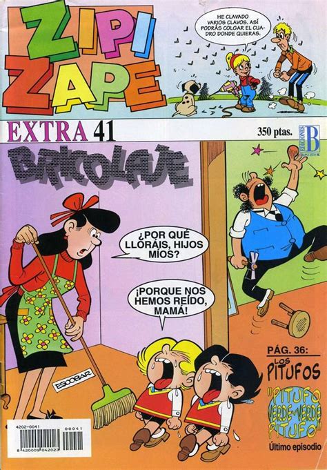 Zipi Y Zape 1991 B Extra 41 Ficha De Número En Tebeosfera