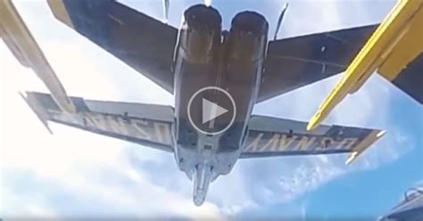 This 360 Degree Pov Blue Angel Ride Shows How Insanely Close They Fly