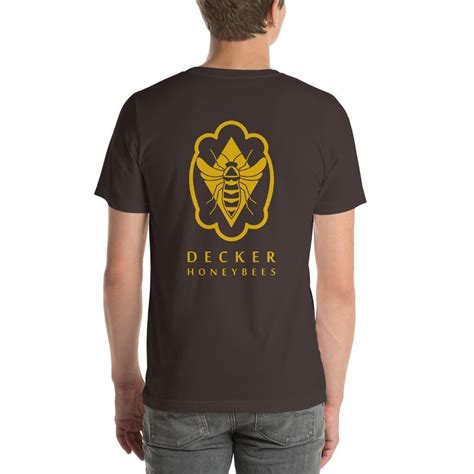 Decker Honeybees Logo T Shirt Unisex Mens Tops T Shirt Shirts