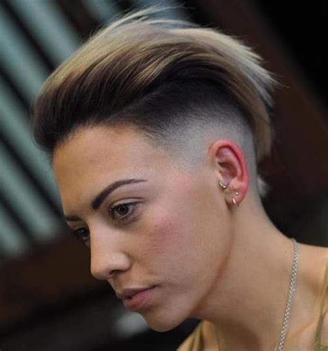 20 Cute Shaved Hairstyles For Women