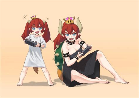 Bowsette Gamer Mom By Kndy Bowsette Know Your Meme