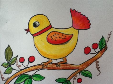 Bird Drawing For Kids Youtube
