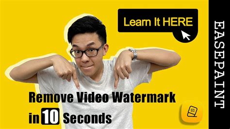 How To Remove Watermark From VIDEO In 10 Seconds For Beginners YouTube