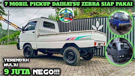 Harga Daihatsu Zebra Pick Up Bekas Murah Mulai Juta Nego Update