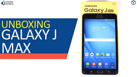Samsung Galaxy J Max Unboxing 7 Inch Volte Tablet And Top 5 Features