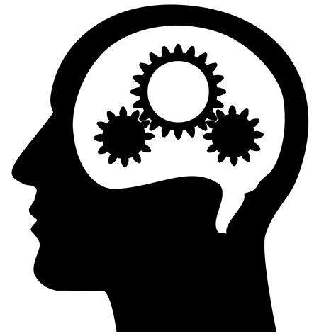 Thinking Brain Machine Vector Clipart Proclaim And Defend