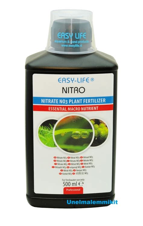 Nitro Nitrite No3 Plant Feriliser 500 Ml Unelmalemmikit