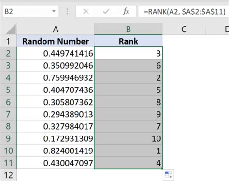How To Generate Random Numbers In Excel Without Duplicates