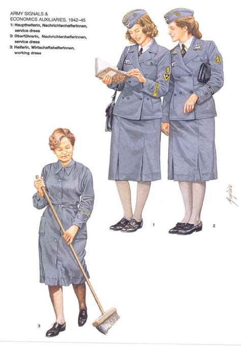 Imagen Ww2 Women Military Women Military Art Military History Wwii Uniforms German Uniforms