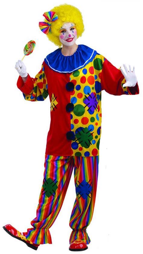 Big Top Circus Clown Costume Adult