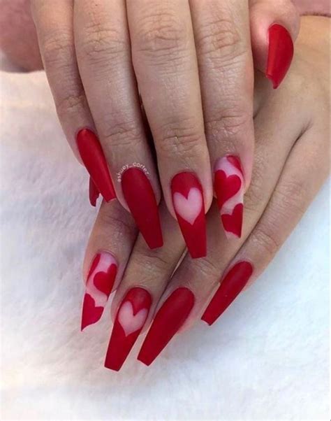 Nails For Valentines Day In 2020 Nail Designs Valentines Valentine