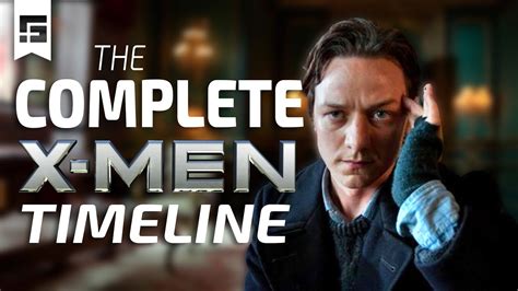 The Complete X Men Timeline Explained Youtube