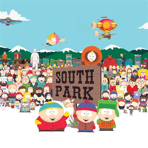 South Park Town Background