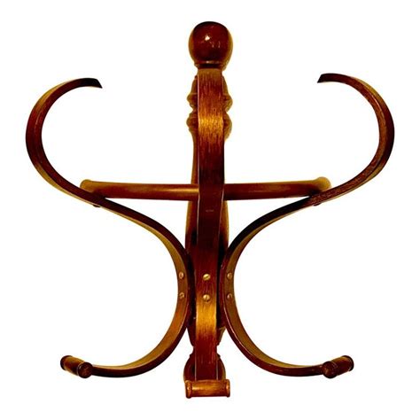 Bentwood Wall Mount Coat Hat Rack Vintage Style Of Thonet In 2021