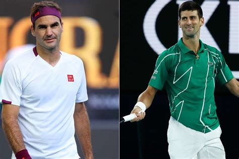 Australian Open 2020 Roger Federer And Novak Djokovic Results And Form