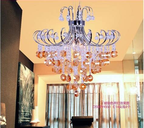 2020 popular 1 trends in lights & lighting with champagne light fixture and 1. Newly Modern Chrome D40cm Purple/Black/Champagne Crystal ...