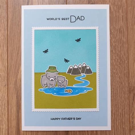 fathers day card world best dad special day bear themed etsy uk worlds best dad best dad cards
