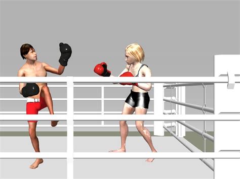 Mixed Kick Boxing Match By Andypedro On Deviantart