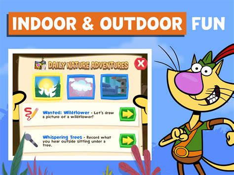 Nature Cat's Great Outdoors Mobile Downloads | PBS KIDS