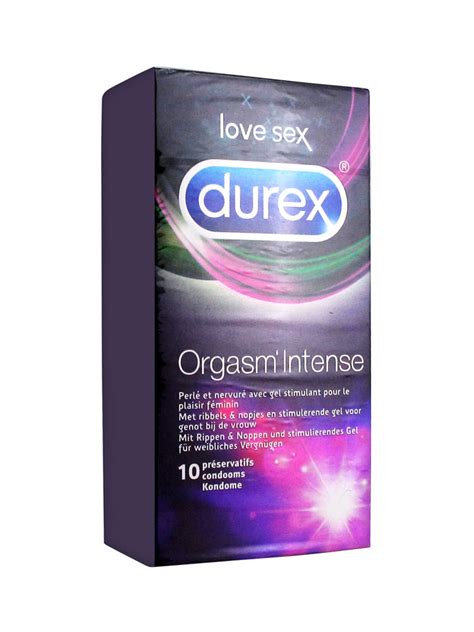 Durex Orgasmintense 10 Condoms