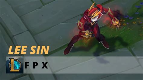 Fpx Lee Sin Elite Chroma League Of Legends Youtube