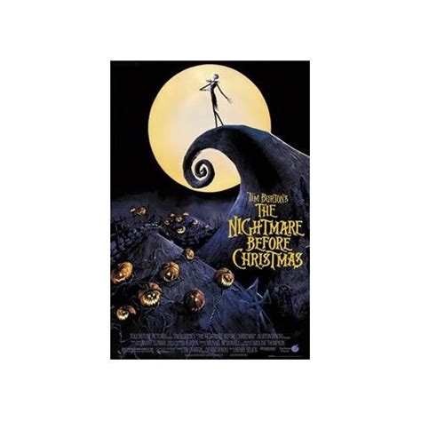 The Nightmare Before Christmas Poster Moon New 24x36