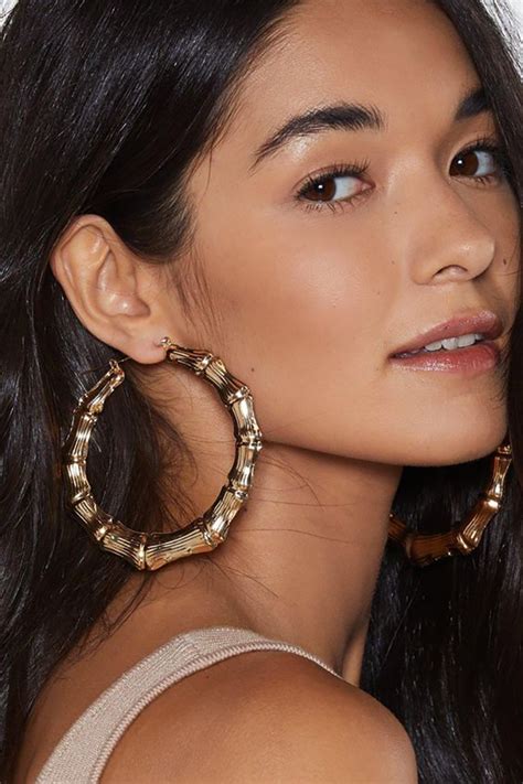 Huge Hoop Earrings Trend 2019 33 Pairs Of Truly Massive Hoops To Shop Stylecaster