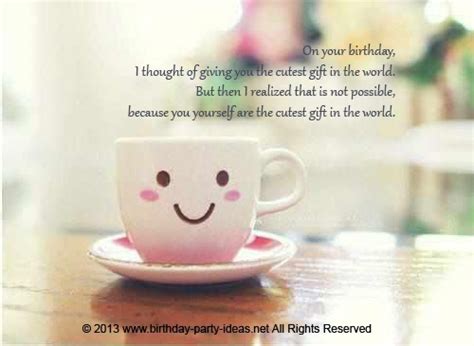Cute Birthday Sayings And Quotes Quotesgram