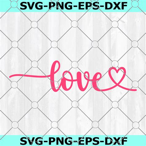 Love SVG, Valentine's Day Svg, Valentine Design for Shirts, Valentine